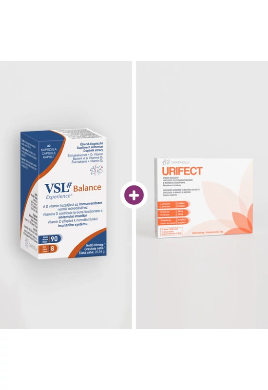URIFECT és VSL# Balance – A „Candida-csomag”