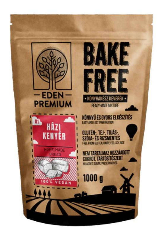 Eden Premium Bake-Free házi kenyér lisztkeverék 1000g