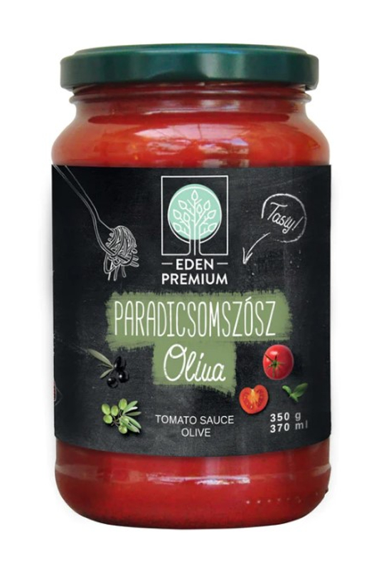 Éden Prémium Paradicsomszósz – Olíva 350g