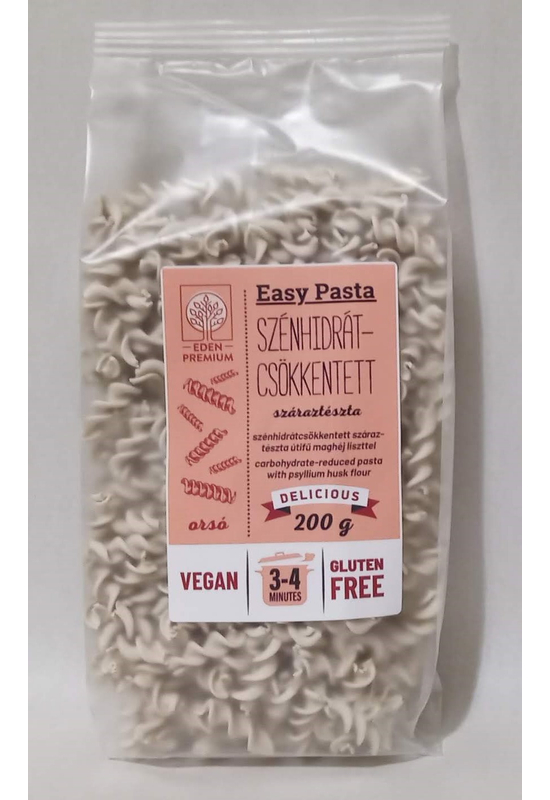Eden Premium Easy Pasta - Szénhidrátcsökkentett száraztészta orsó 200 g