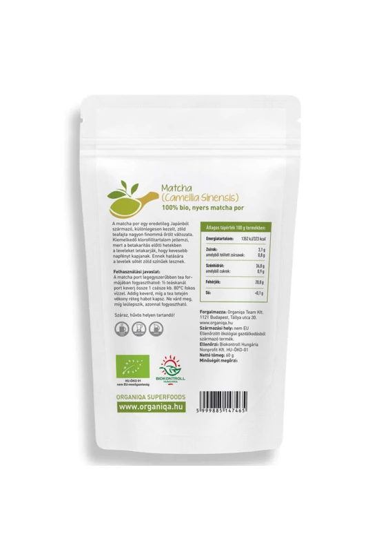 Organiqa Bio Matcha tea por 60g