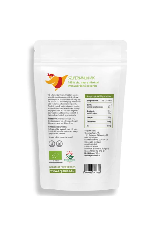 Organiqa Bio Szuperimmun mix por 125g