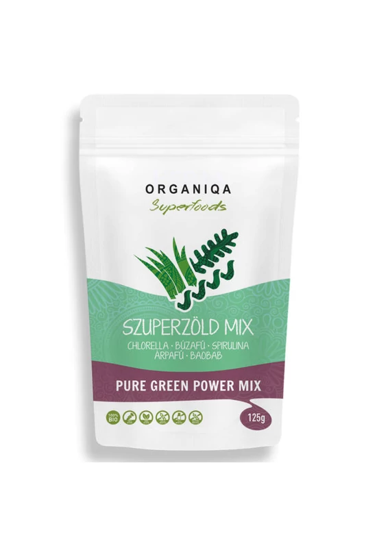 Organiqa Bio Szuperzöld mix 125g