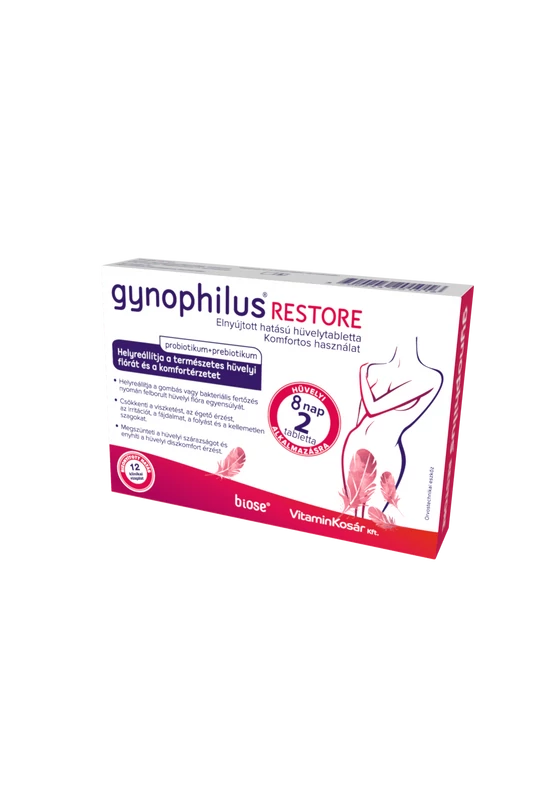 gynophilus RESTORE (2 db hüvelytabletta)