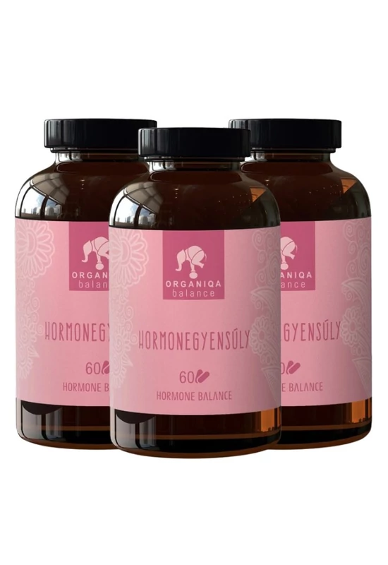 Organiqa Hormonegyensúly kapszula - 3 havi adag (3x60 db)