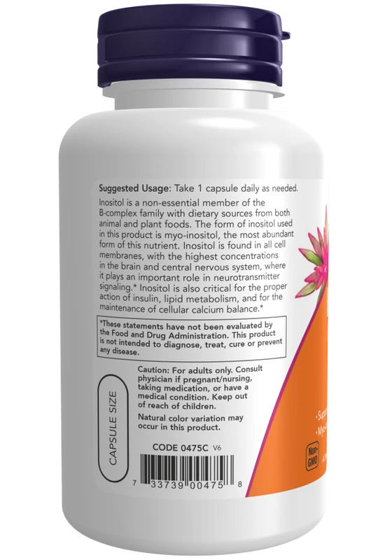 NOW Inozitol 500 mg 100 kapszula