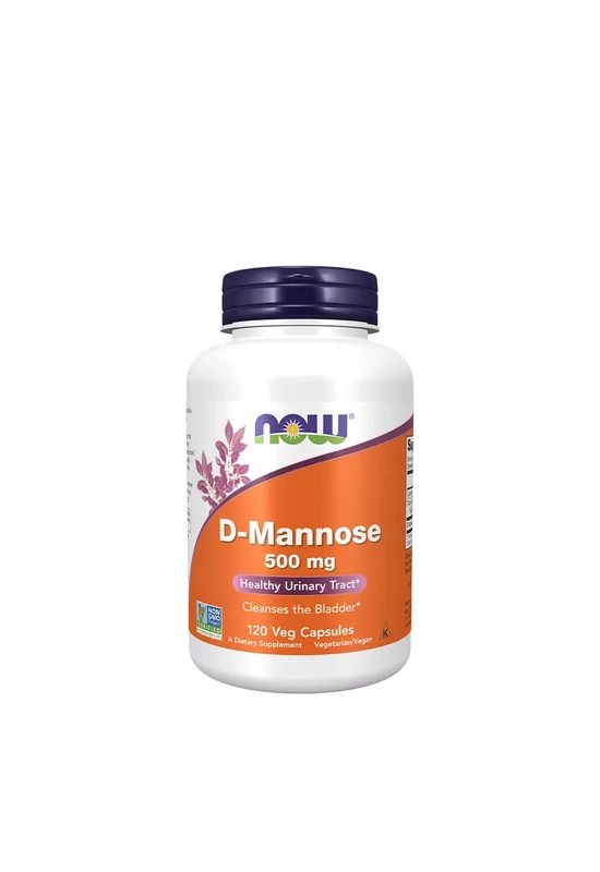 NOW D-Mannose Urinary Support 500 mg 120 kapszula