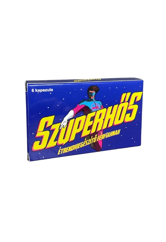 Szuperhős Potencianövelő kapszula, 6db