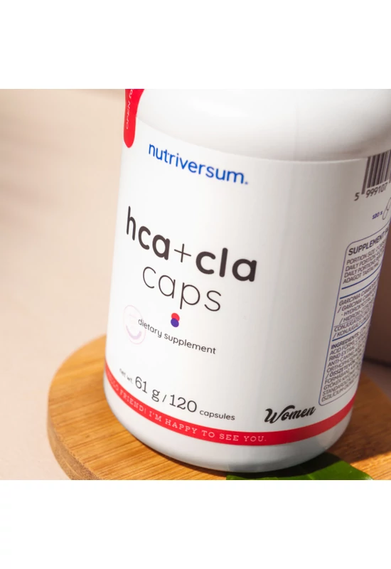 HCA + CLA Caps - 120 kapszula - Nutriversum