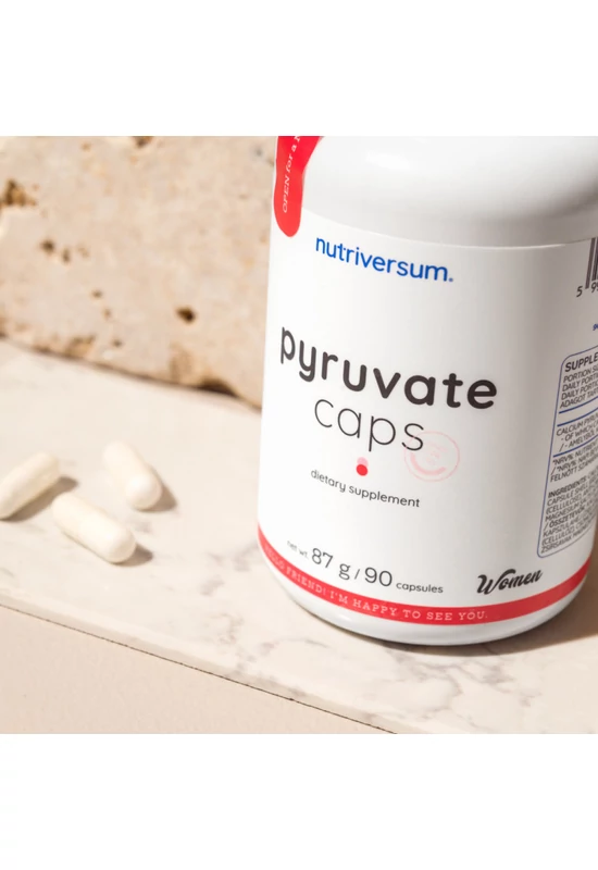 Pyruvate Caps - 90 kapszula - Nutriversum