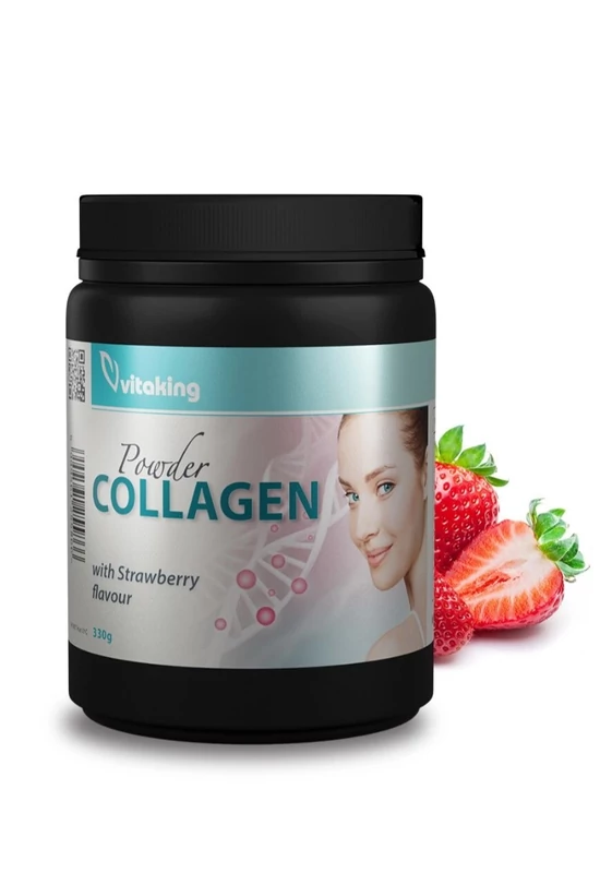 Vitaking Kollagén Italpor - Epres (330g)