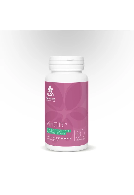WTN ViriCID™ 60 kapszula - a mikrobiológiai egyensúlyért