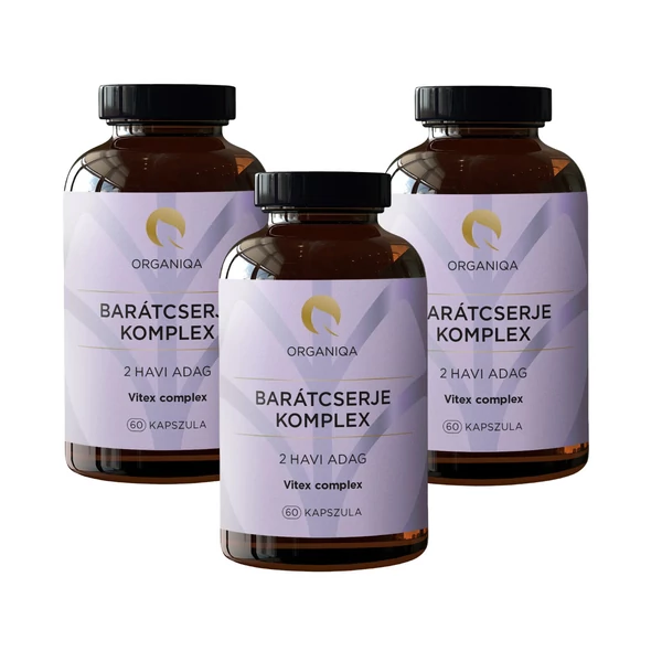Organiqa Barátcserje komplex kapszula (3x240 mg) 3x60 db