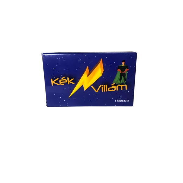 Kék Villám kapszula férfiaknak, 6db
